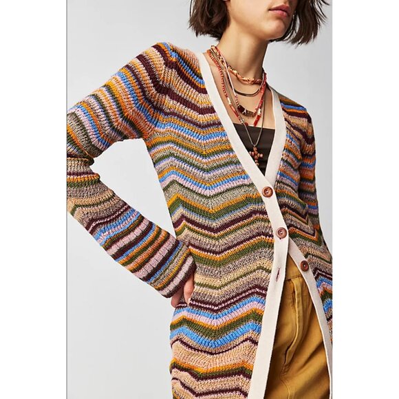Free People Sweaters - Free People Ocean Waves Cardigan